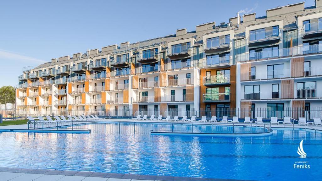 Apartamentyprzymorzu 010 Z Basenem Tarasem I Ogrodkiem Kołobrzeg Exterior foto