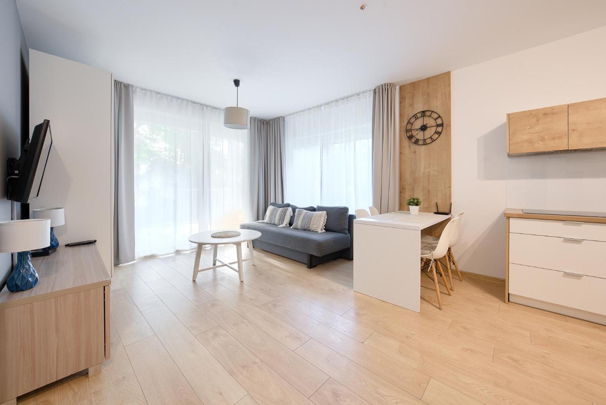 Apartamentyprzymorzu 010 Z Basenem Tarasem I Ogrodkiem Kołobrzeg Exterior foto